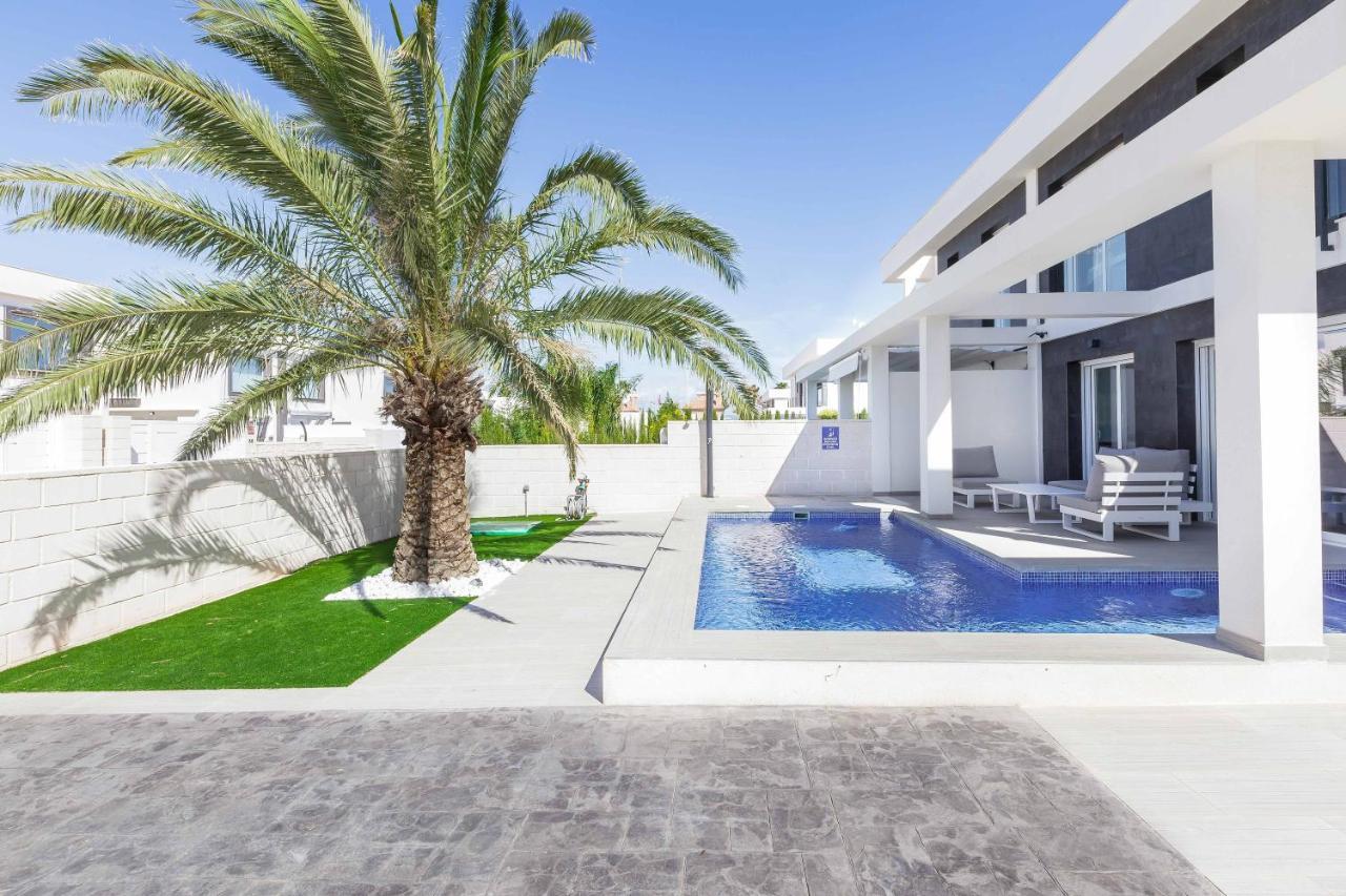 Casa Bos Dolpfin Wellness Luxury Entire Villa Pool & Jacuzzi Gran Alacant Near Beach Puerto Marino Eksteriør billede