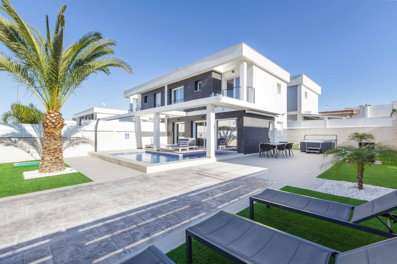 Casa Bos Dolpfin Wellness Luxury Entire Villa Pool & Jacuzzi Gran Alacant Near Beach Puerto Marino Eksteriør billede